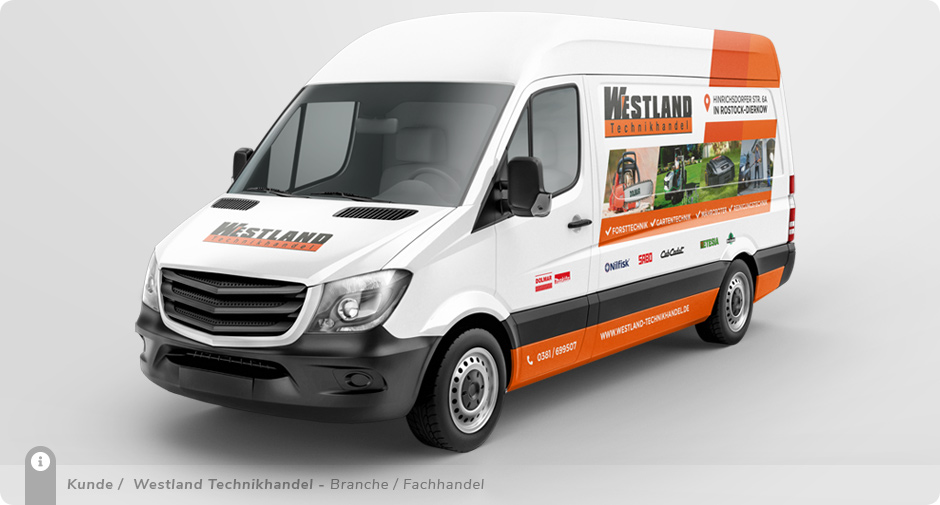 Kfz-Folierung Westland Technikhandel